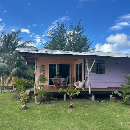 Bungalow Chez Josi, Bord De Mer Prive Tevaitoa Buitenkant foto