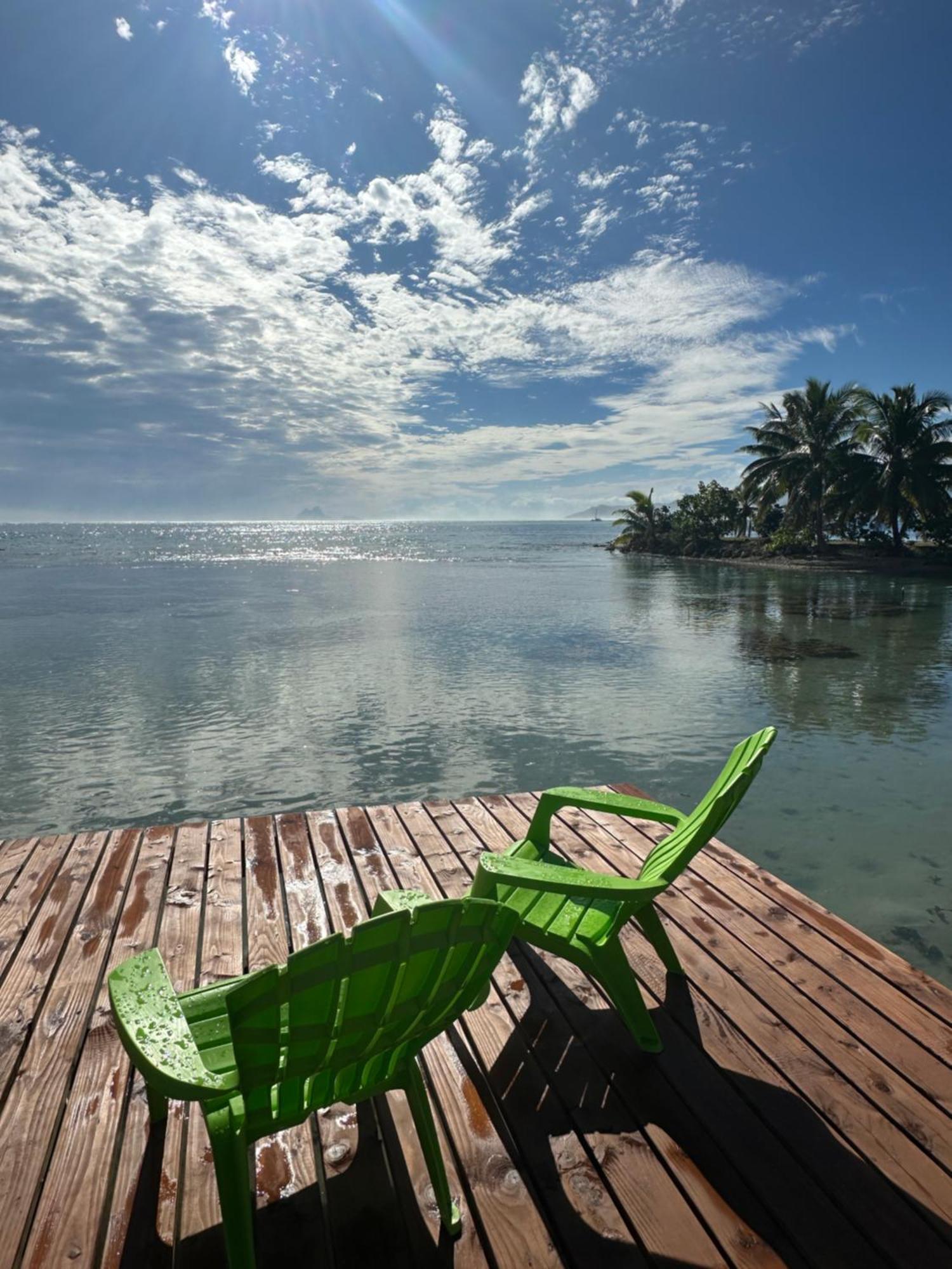 Bungalow Chez Josi, Bord De Mer Prive Tevaitoa Buitenkant foto