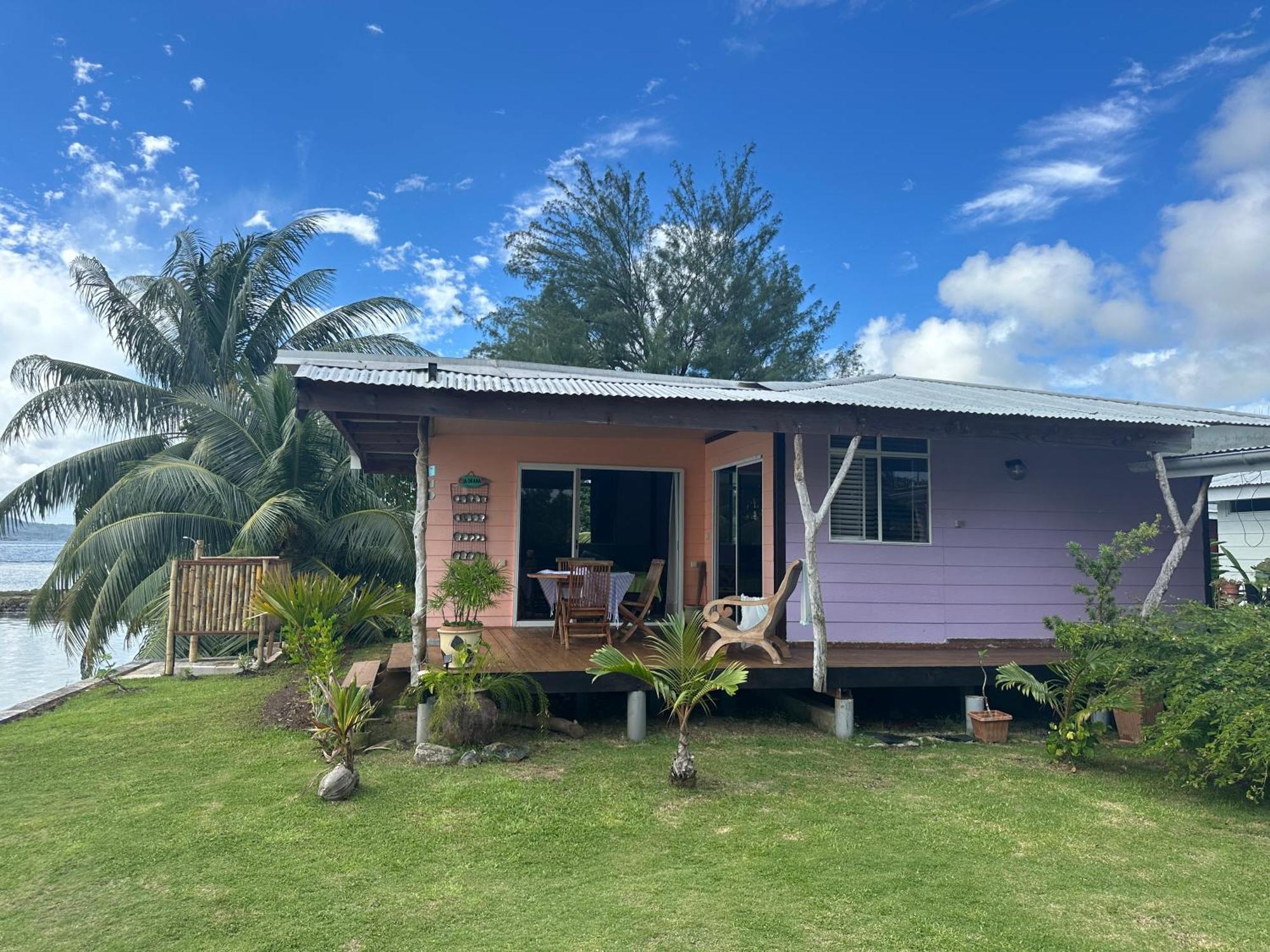 Bungalow Chez Josi, Bord De Mer Prive Tevaitoa Buitenkant foto