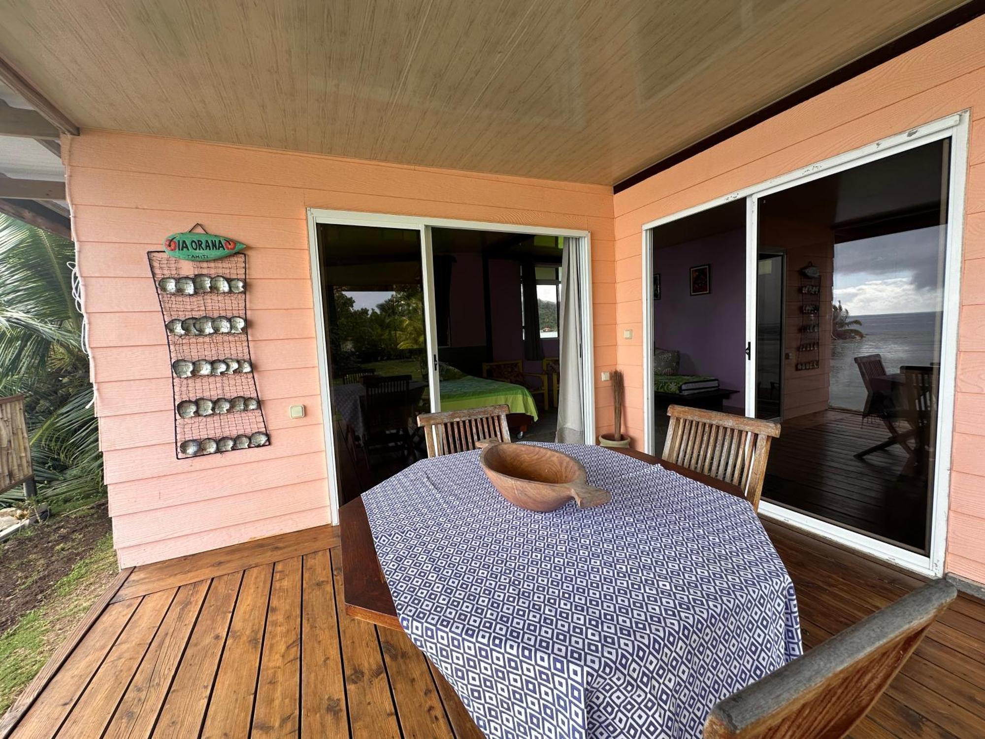 Bungalow Chez Josi, Bord De Mer Prive Tevaitoa Buitenkant foto